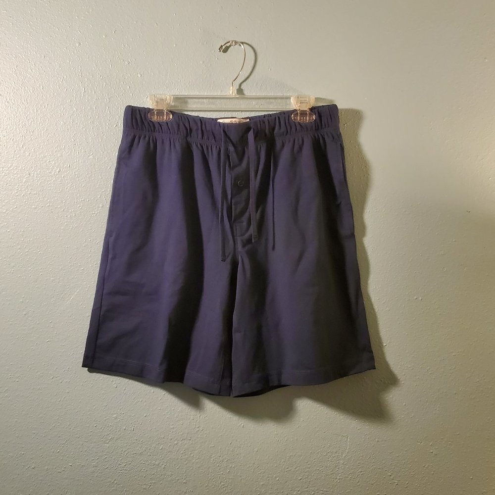 NWT Goodfellow Cotton Sleep Shorts Navy M